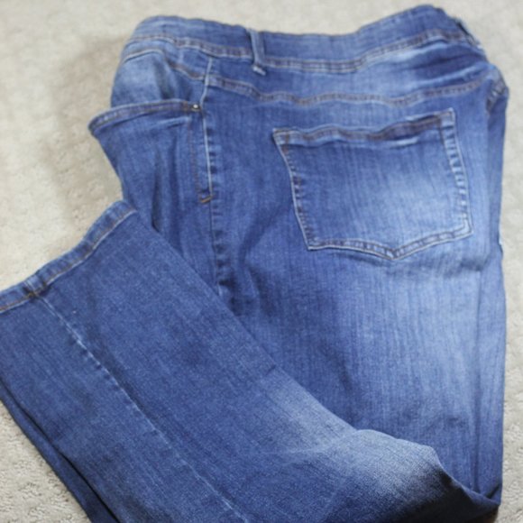 Kenneth Cole Reaction Blue Jeans 44x28.5 - Picture 1 of 7